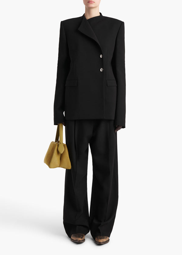 Khaite Elona Jacket Black