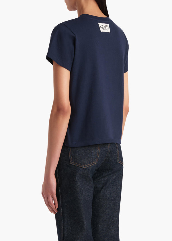 Khaite Emmylou T-Shirt Indigo