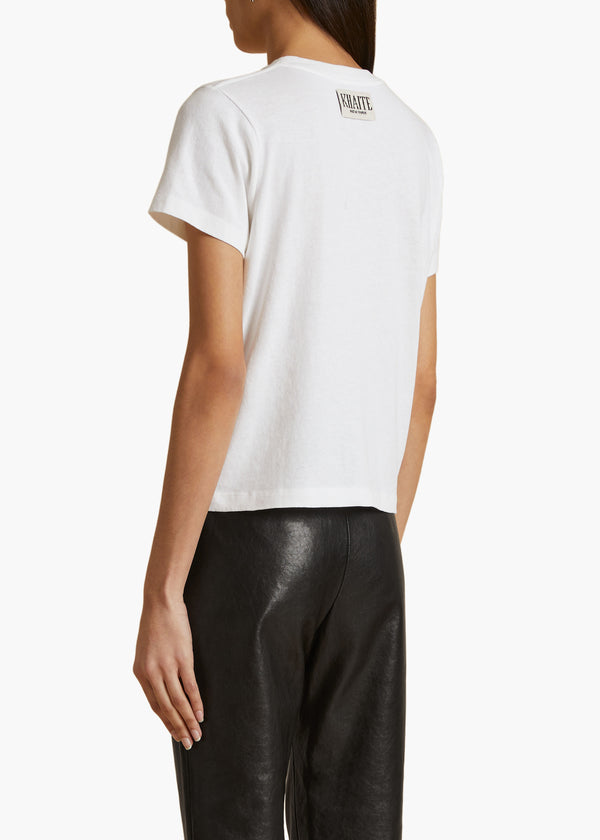 Khaite Emmylou T-Shirt White