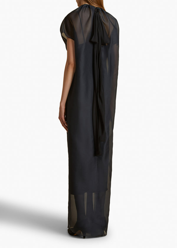 Khaite ESSIE DRESS IN BLACK ESSIE DRESS IN BLACK