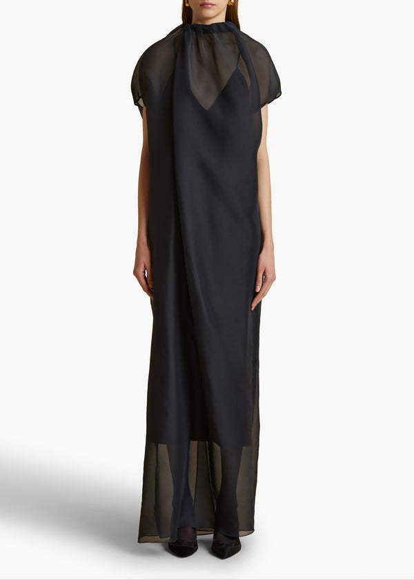 khaite ESSIE DRESS IN BLACK ESSIE DRESS IN BLACK