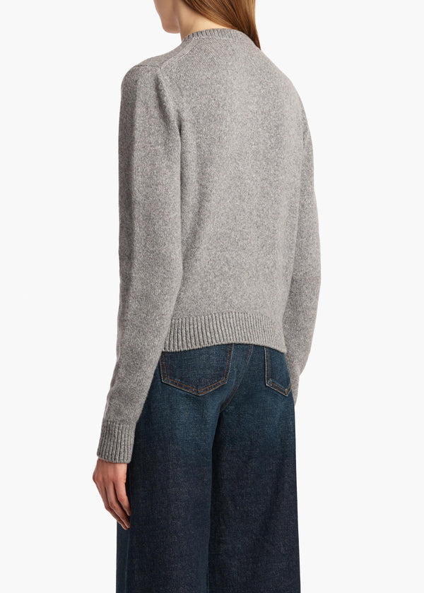 Khaite Everheart Cardigan Fog