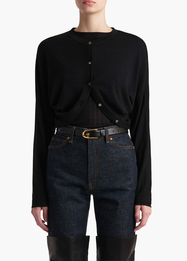 Khaite Finn Cardigan Black