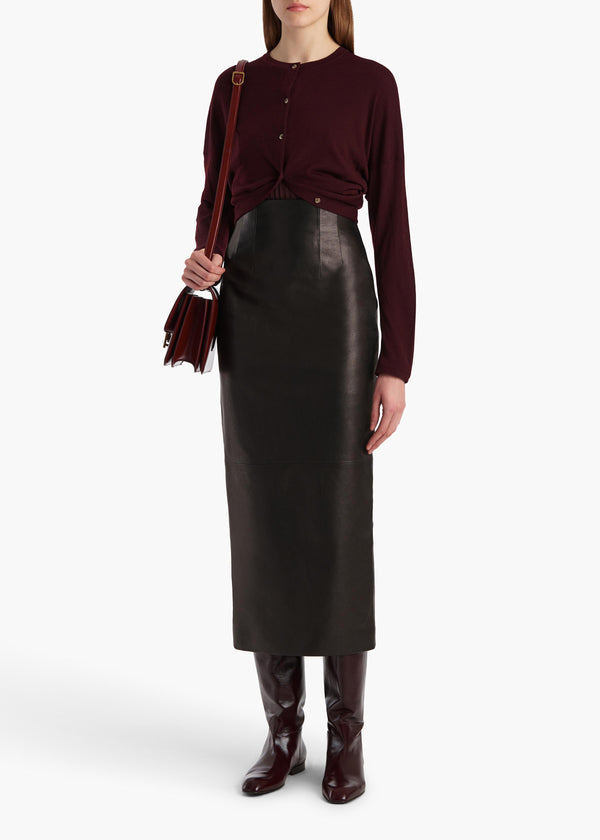 Khaite Finn Cardigan Jam