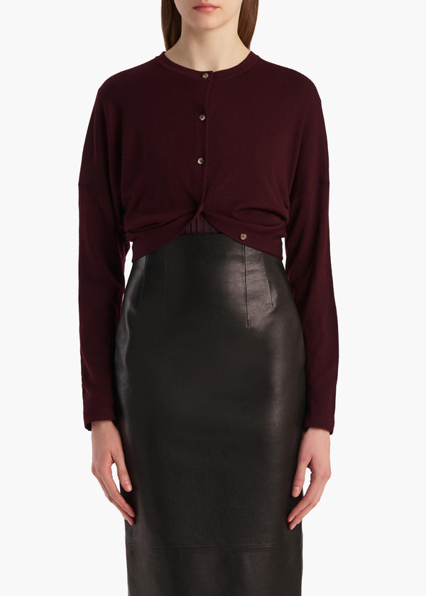 Khaite Finn Cardigan Jam