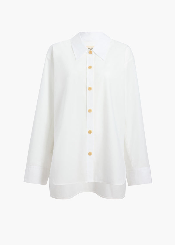 khaite Herschel Top Chalk