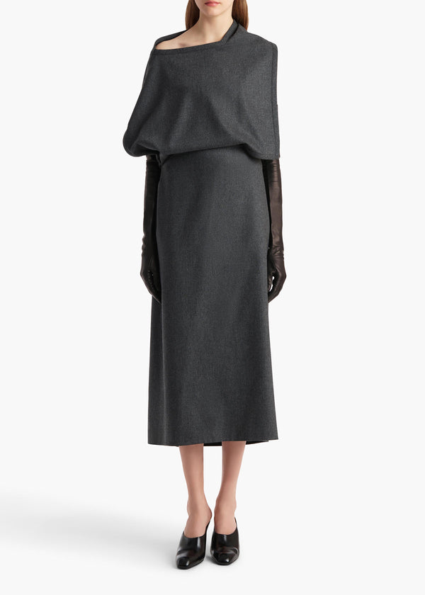 Khaite Iris Dress Storm