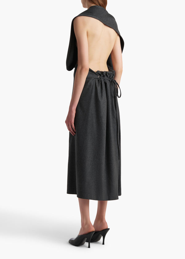 Khaite Iris Dress Storm