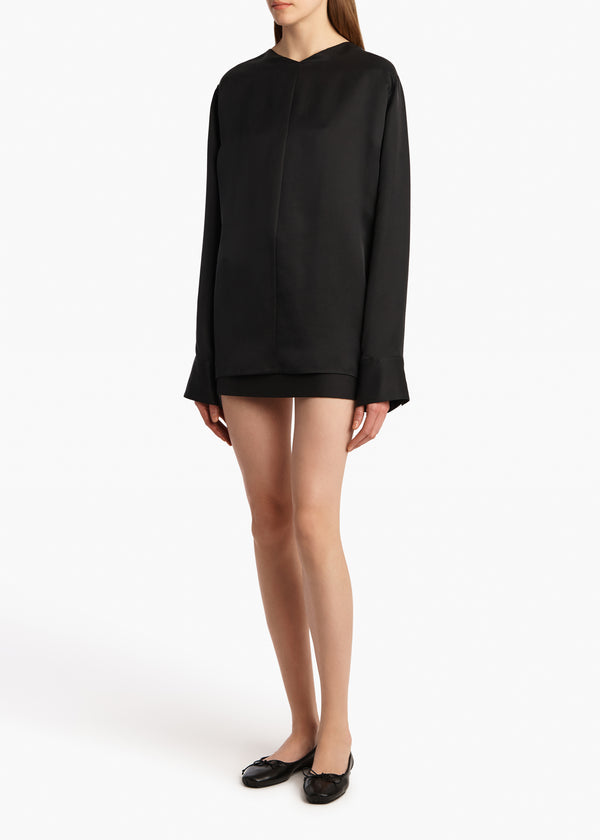 Khaite Jett Skirt Black Wool