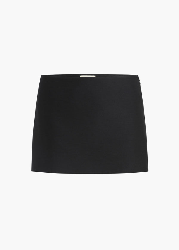 khaite Jett Skirt Black Wool