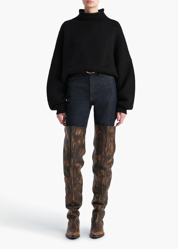 Khaite Juniper Sweater Black