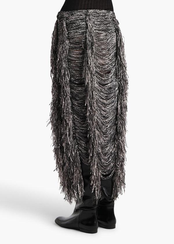 Khaite Katya Skirt Black And White