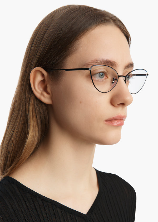 Khaite KHAITE X Oliver Peoples 1998RX Matte Black