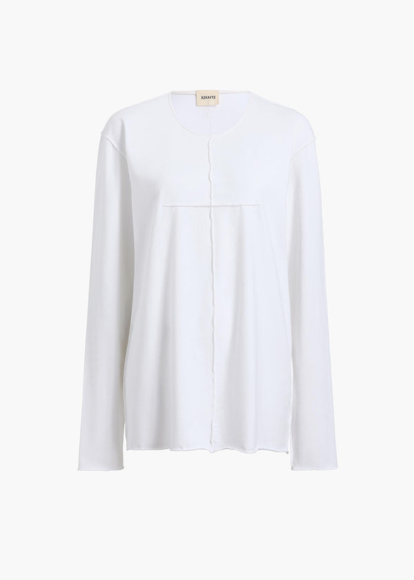 khaite Kit Top White