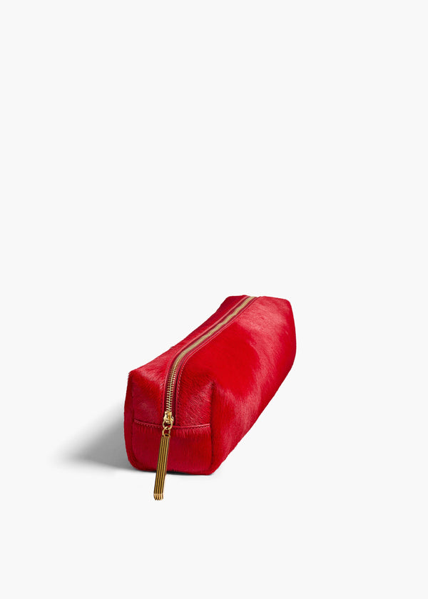 Khaite Kye Pencil Case Ruby Haircalf