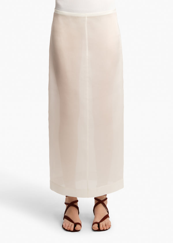 Khaite Lalisa Skirt Chalk