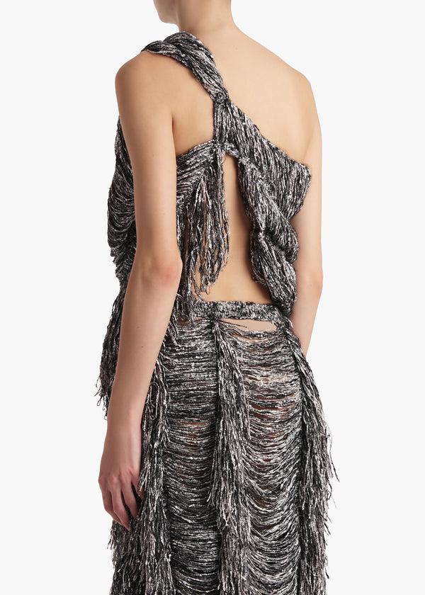 Khaite Lara Top Black And White