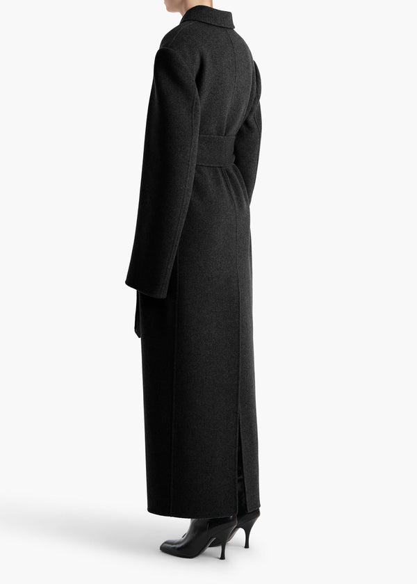 Khaite Lea Coat Black