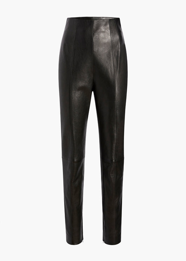khaite Lenn Pant Black Leather