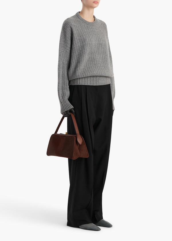 Khaite Lennox Sweater Fog