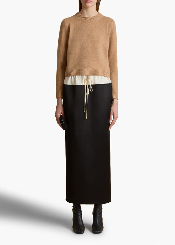 Khaite Leta Sweater Biscotti