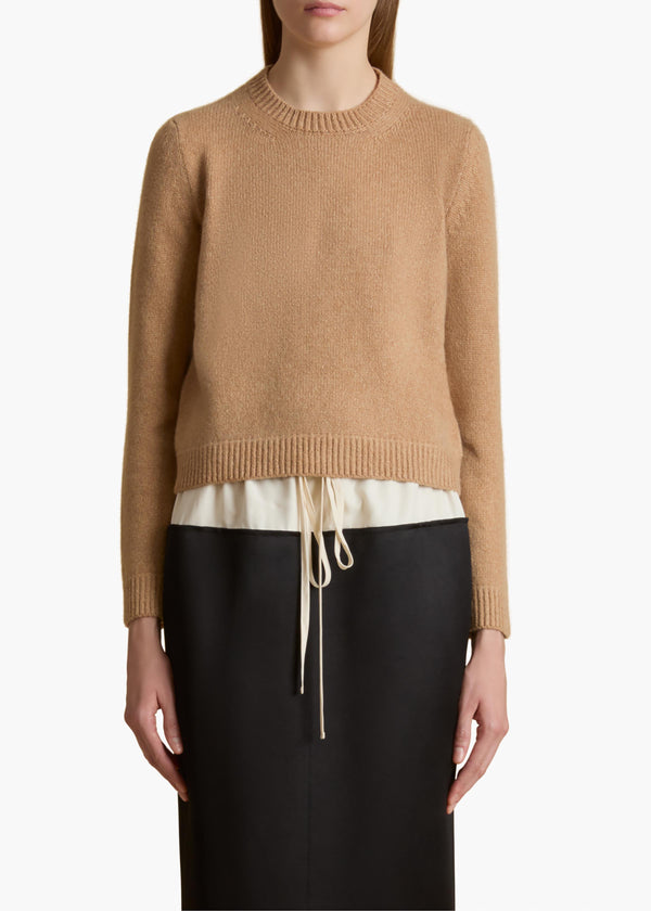 Khaite Leta Sweater Biscotti
