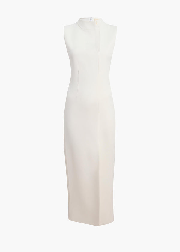 khaite Lowen Dress Chalk