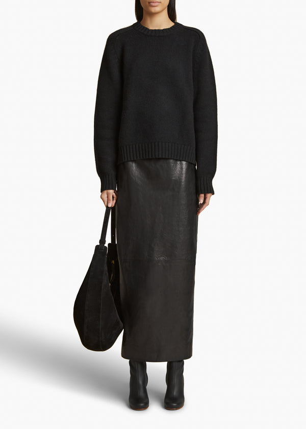 Khaite Mae Sweater Black