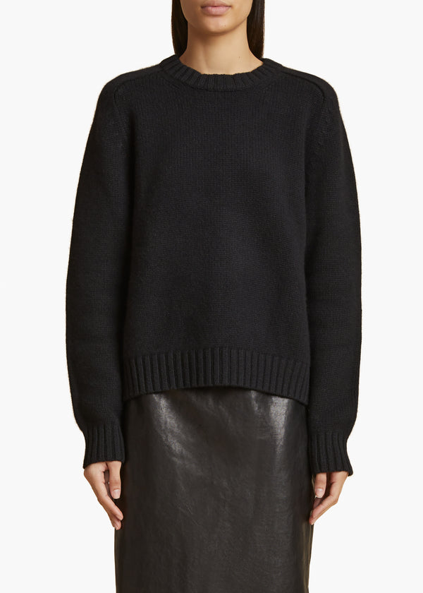 Khaite Mae Sweater Black
