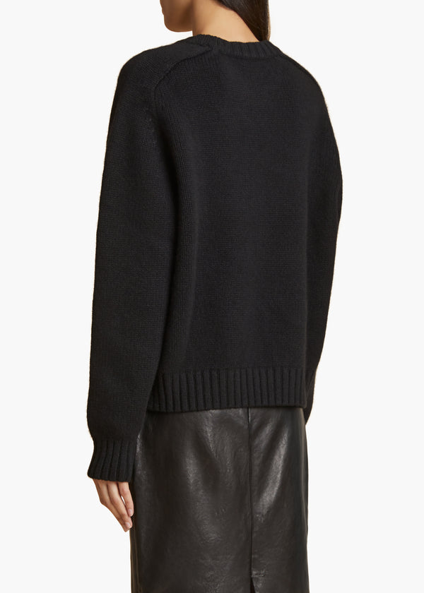 Khaite Mae Sweater Black