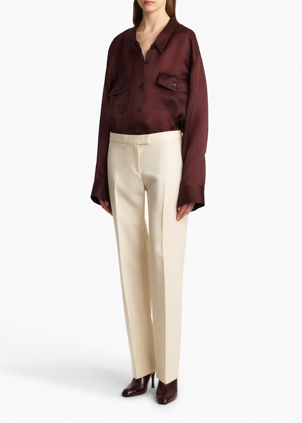 Khaite Matteo Top Almandine