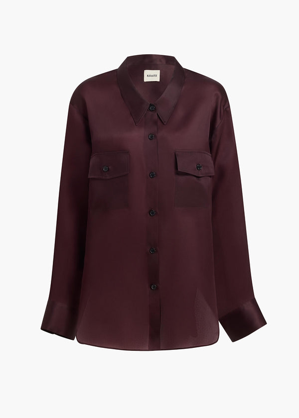 khaite Matteo Top Almandine