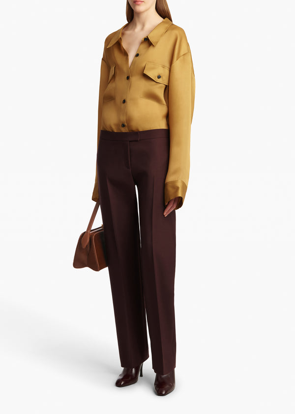 Khaite Matteo Top Dijon