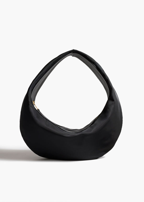 khaite Medium Olivia Hobo Black Nylon