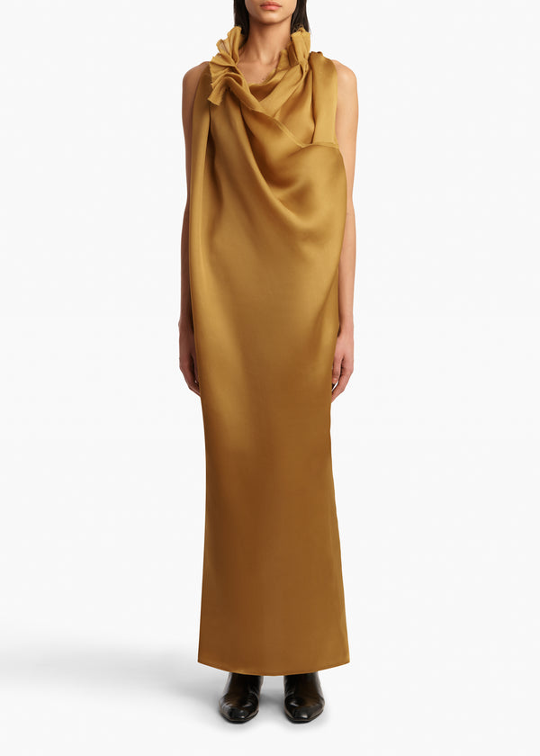 Khaite Meryl Dress Dijon