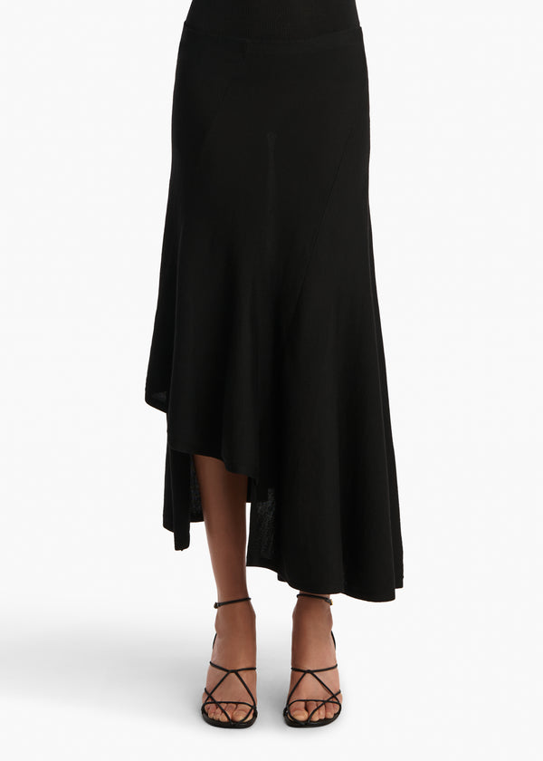 Khaite Miranda Skirt Black