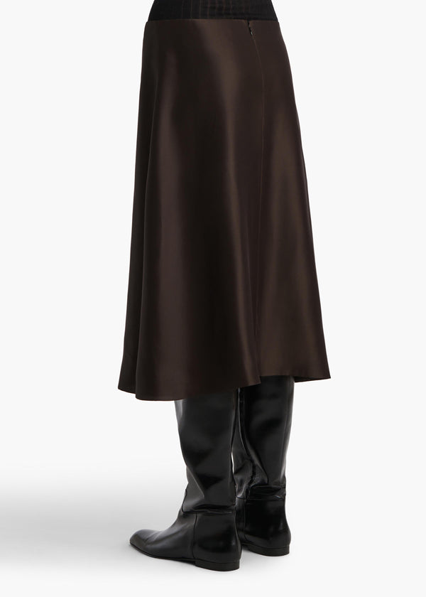 Khaite Nania Skirt Bark