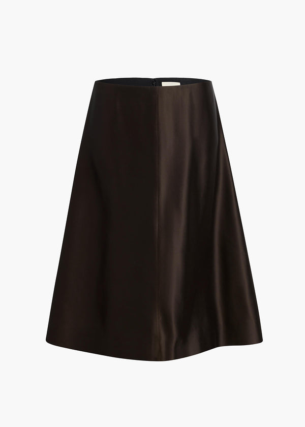 khaite Nania Skirt Bark