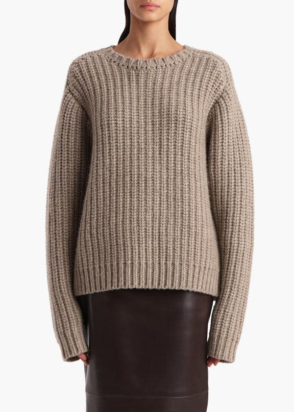 Khaite Natt Sweater Sepia