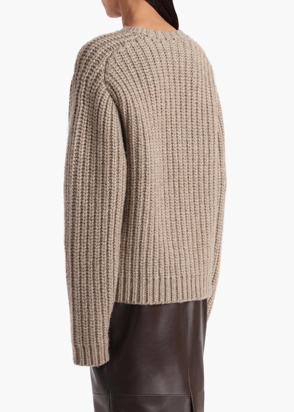 Khaite Natt Sweater Sepia