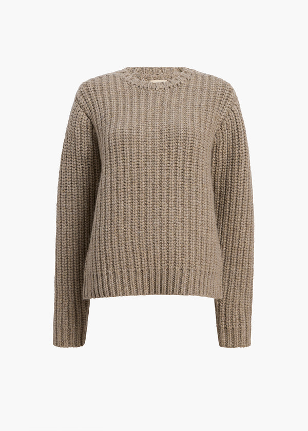 khaite Natt Sweater Sepia