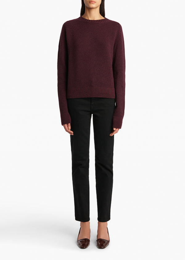 Khaite Nera Sweater Plum