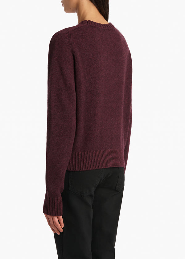 Khaite Nera Sweater Plum