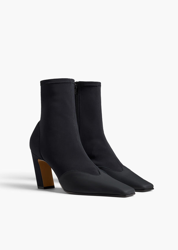 Khaite Nevada Stretch High Boot Black Nylon