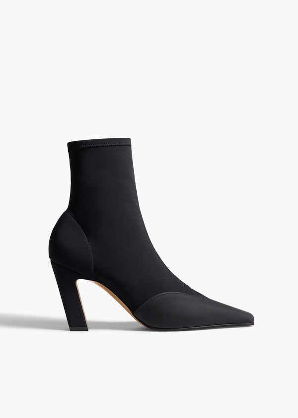 khaite Nevada Stretch High Boot Black Nylon
