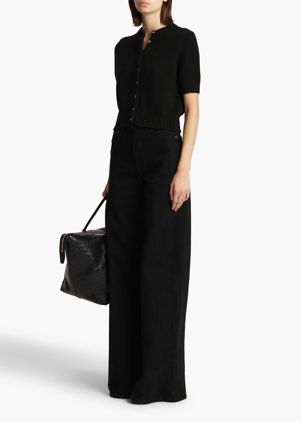 Khaite Nora Cardigan Black