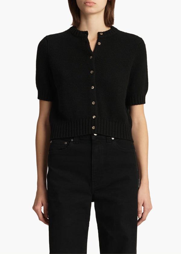 Khaite Nora Cardigan Black