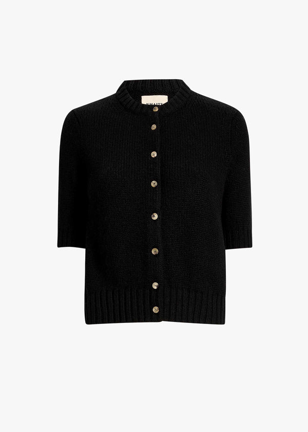 khaite Nora Cardigan Black