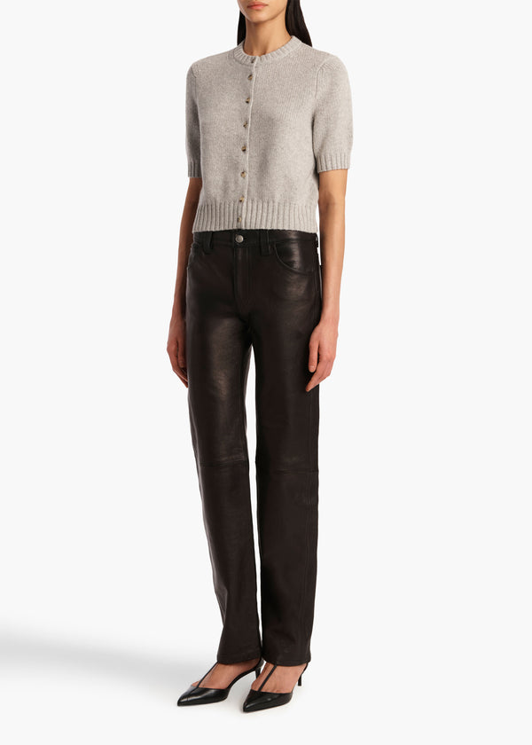 Khaite Nora Cardigan Heather Grey