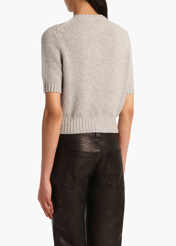 Khaite Nora Cardigan Heather Grey